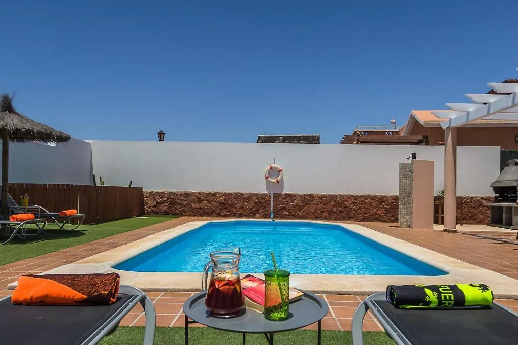 Villa With Private Pool, Near Beach And Golf Caleta De Fuste- Villa Charlotte Costa De Antigua
